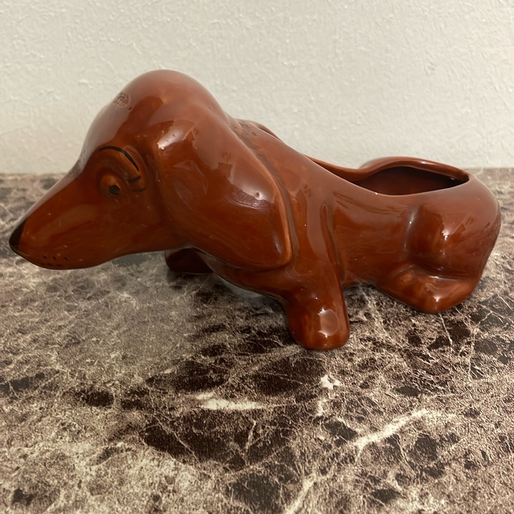 Mini ceramic pup